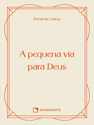 cover image of A pequena via para Deus--Pocket Vida Interior